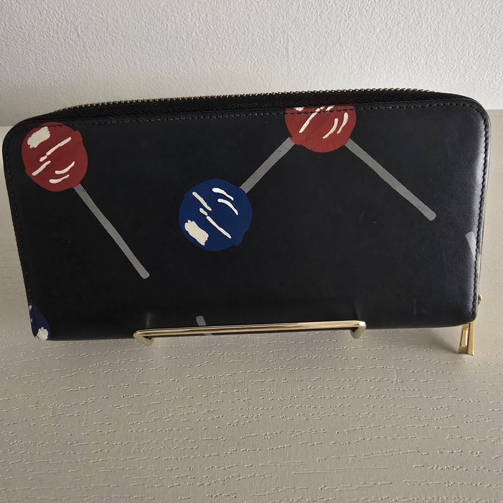 Loewe Black Wallet with Gold Accents - Picture 5 of 12